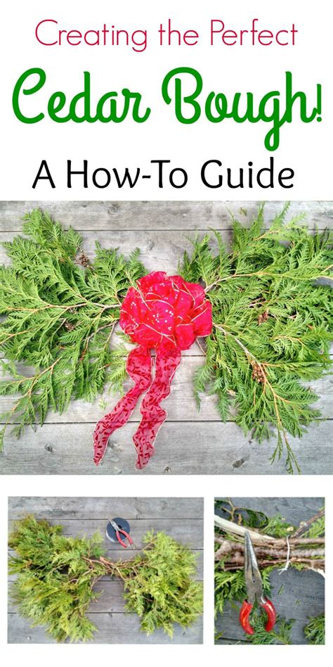 how to make christmas boughs.